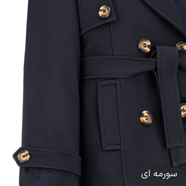 بارانی زنانه السانا مدل آژوان کد 2399