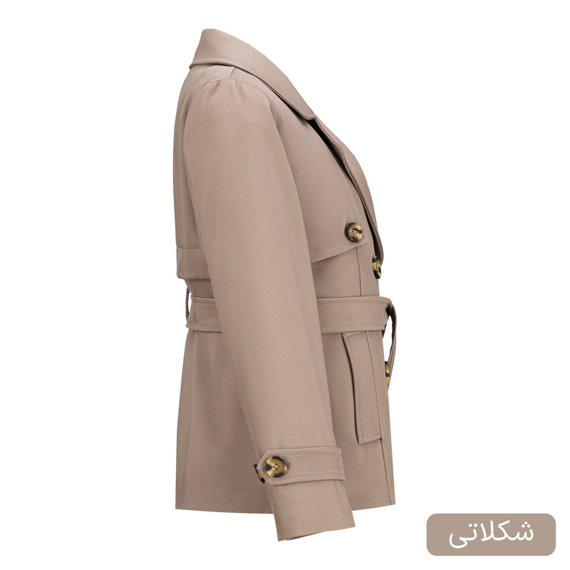 بارانی زنانه السانا مدل آژوان کد 2399