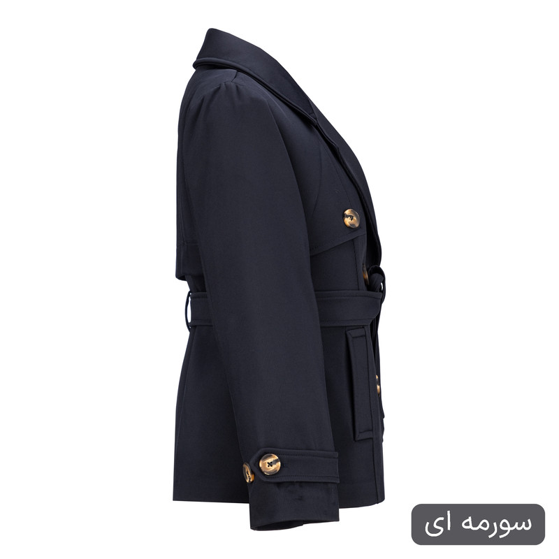 بارانی زنانه السانا مدل آژوان کد 2399