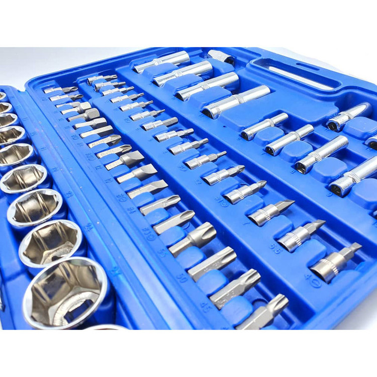 آچار بکس جغجغه ای باس مدل DR-14-12 مجموعه 94 عددی