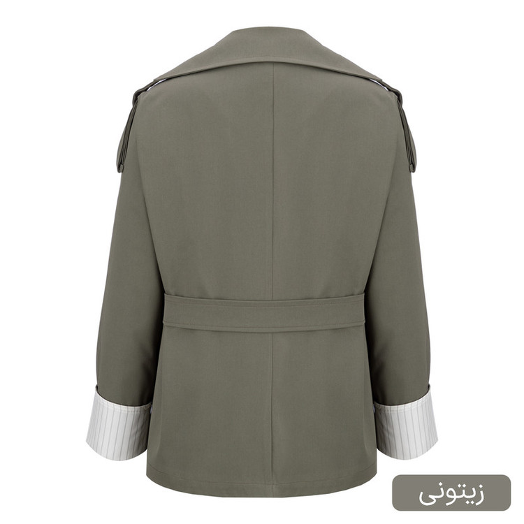 بارانی زنانه السانا مدل فریناز کد 2403