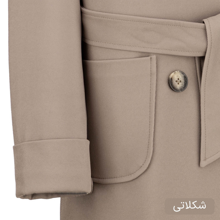 بارانی زنانه السانا مدل راوک کد 2400