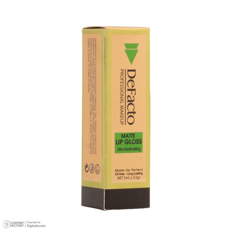 رژ لب مایع مات دیفکتو مدل professional شماره 12