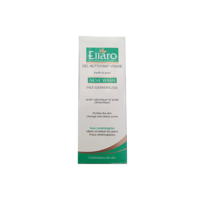 ژل شستشوی صورت الارو مدل AKNE WASH تحت لیسانس حجم 150 میلی لیتر