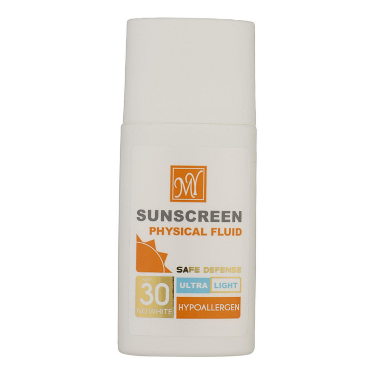 فلوئید ضدآفتاب بیرنگ مای SPF30 مدل Physicall مناسب انوع پوست، حجم 50 میلیلیتر