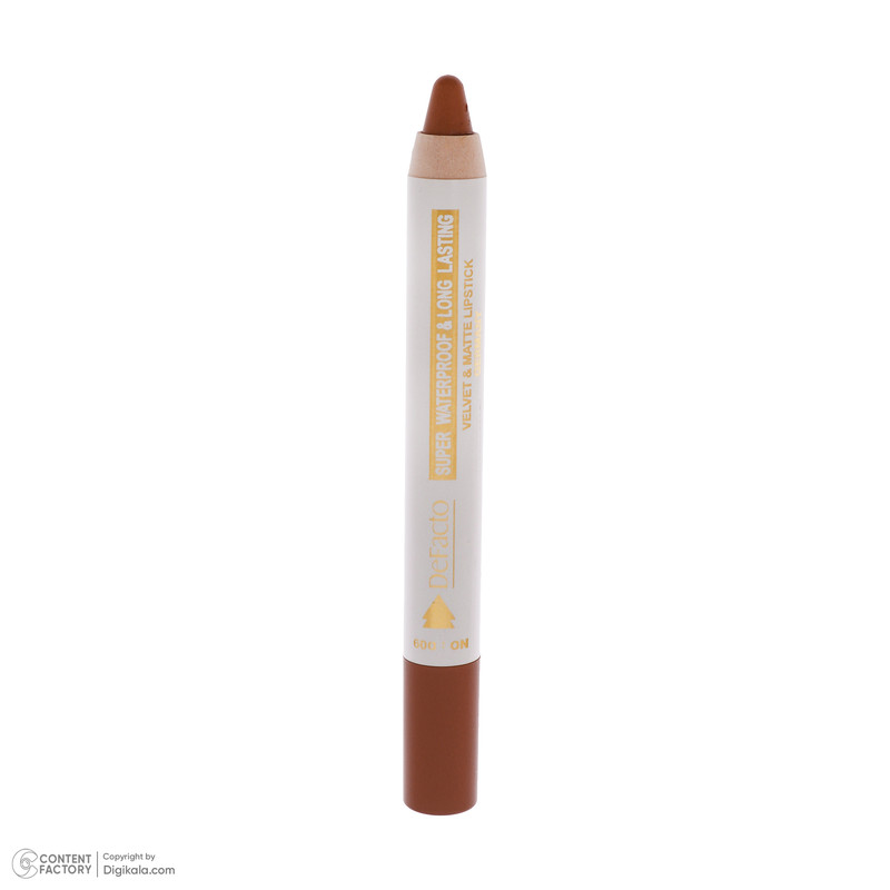 رژ لب مدادی مات دیفکتو مدل Waterproof شماره 9