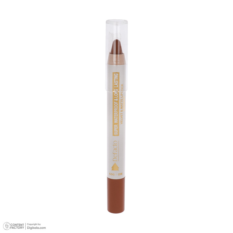رژ لب مدادی مات دیفکتو مدل Waterproof شماره 9