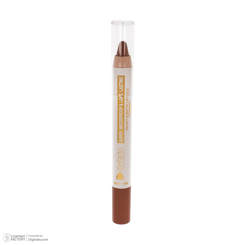 رژ لب مدادی مات دیفکتو مدل Waterproof شماره 10