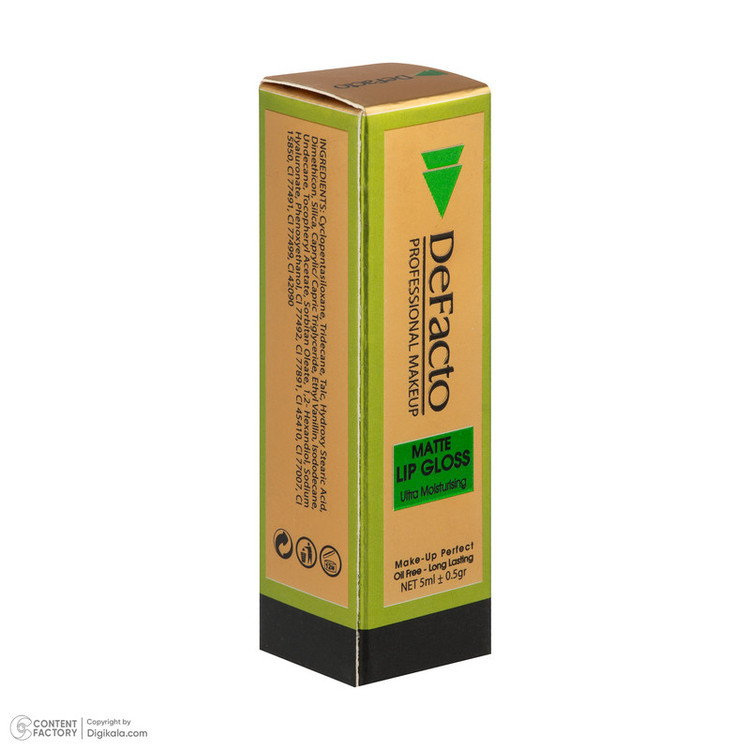رژ لب مایع مات دیفکتو مدل professional شماره 8