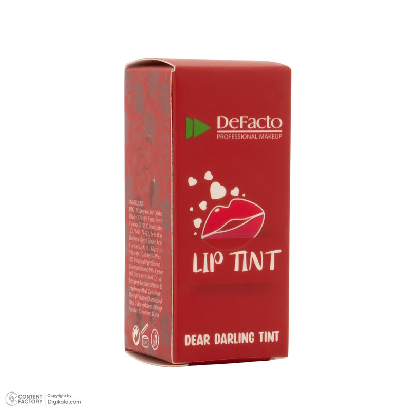 تینت لب دیفکتو مدل professional شماره 8