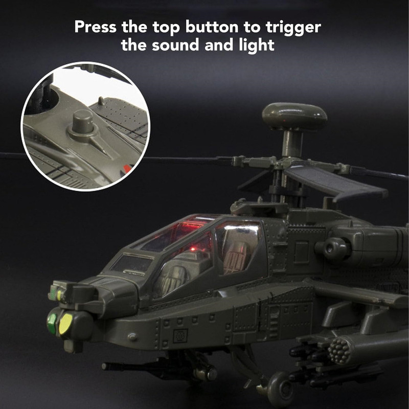 ماکت هلیکوپتر مدل آپاچی طرح Boeing AH-64 Apache