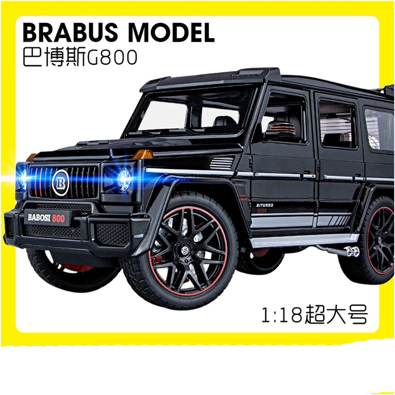 ماکت ماشین مدل مرسدس بنز جی کلاس Mercedes-Benz G-class brabos 800