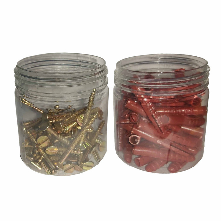 پیچ و رول پلاک مدل R5PC100 مجموعه 100 عددی