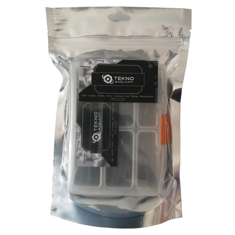 میخ پرچ تکنو باغلانتی مدل Tek-Rivert-130 مجموعه 130 عددی
