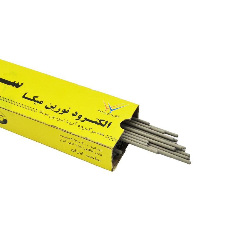 الکترود جوشکاری نورین میکا مدل NM-2.5 وزن 285 گرم