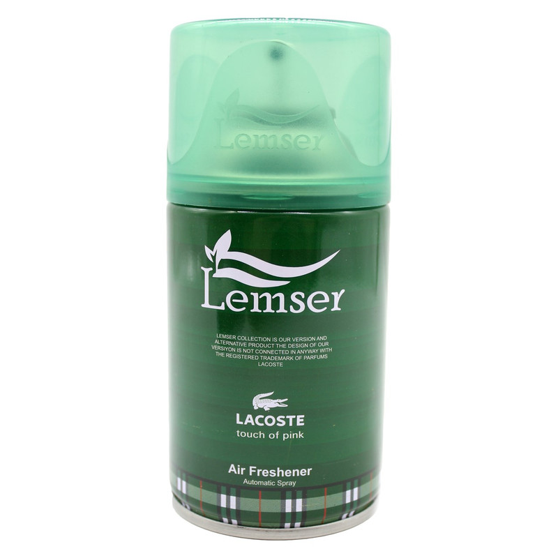 اسپری خوشبو کننده هوا لمسر مدل LACOSTE حجم 250 میلی لیترمدل 1