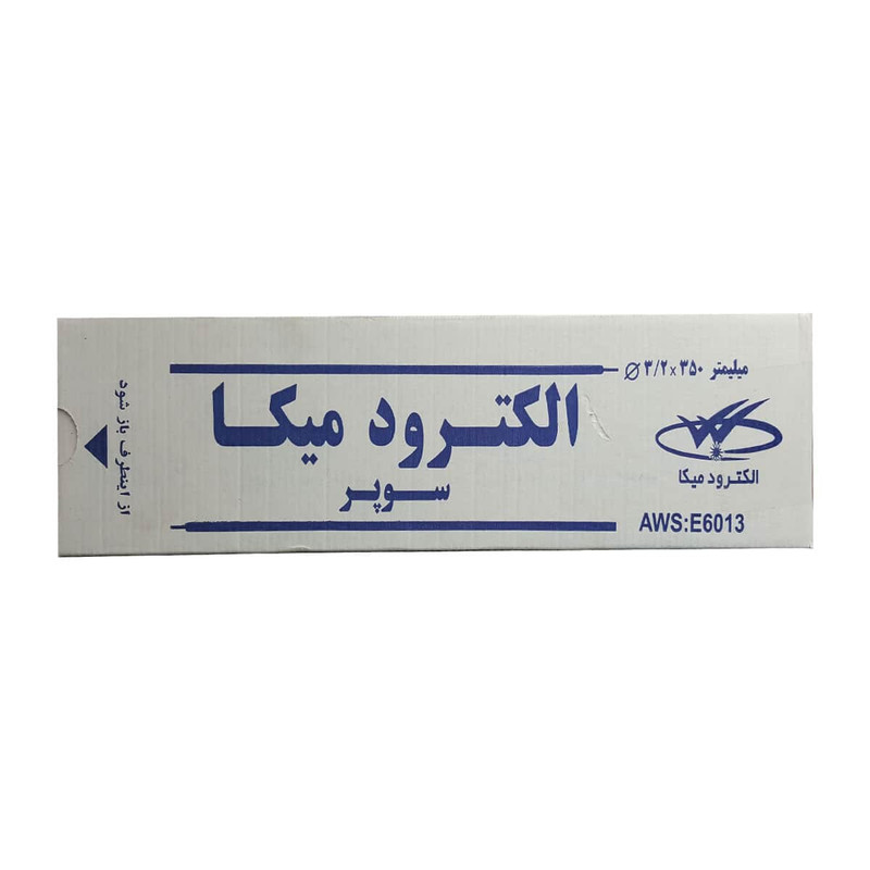 الکترود جوشکاری الکترود میکا مدل E6013-3.2 وزن 5 کیلوگرم