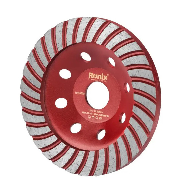 صفحه ساب گرانیت رونیکس مدل RH-3528 سایز 125 میلیمتر