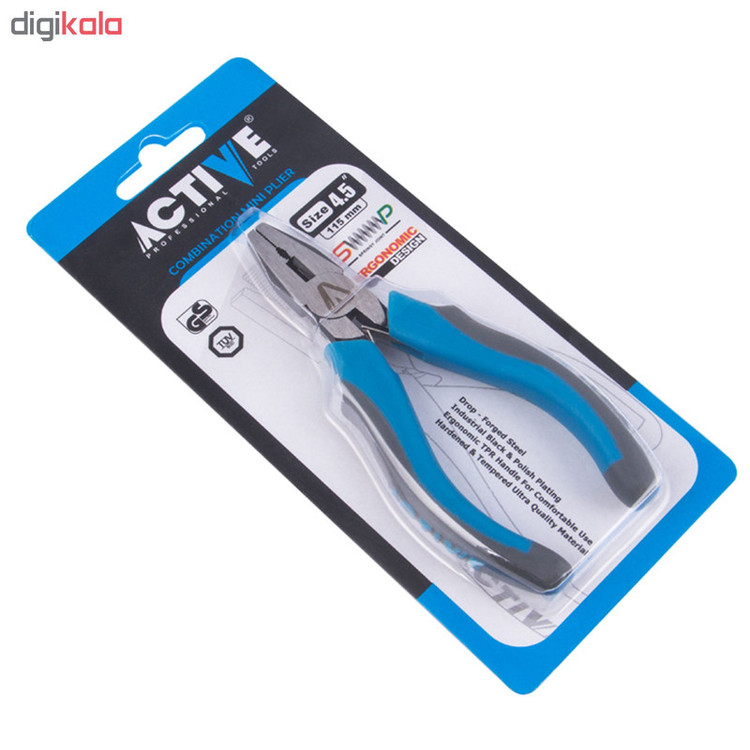 انبردست اکتیو تولز AC-6115E سایز 4.5 اینچ