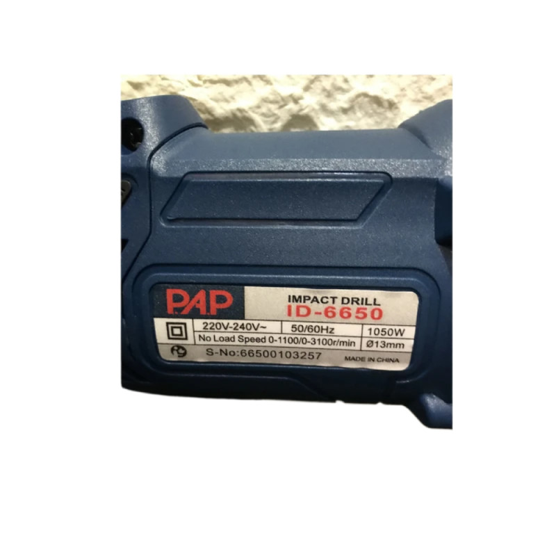 دریل چکشی پی ای پی 13 مدل گیربکسی 2 دور کد ID6650