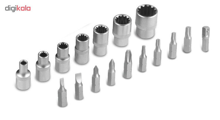 مجموعه 19 عددی سری پیچگوشتی کنزاکس مدل KBR-119