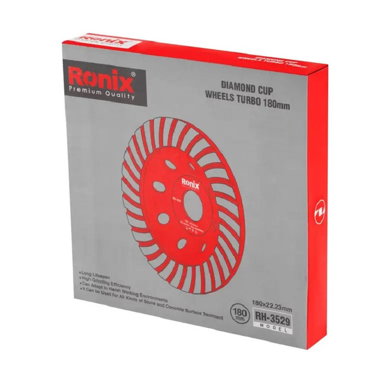 صفحه ساب گرانیت رونیکس مدل rh-3529 سایز 180 میلیمتر
