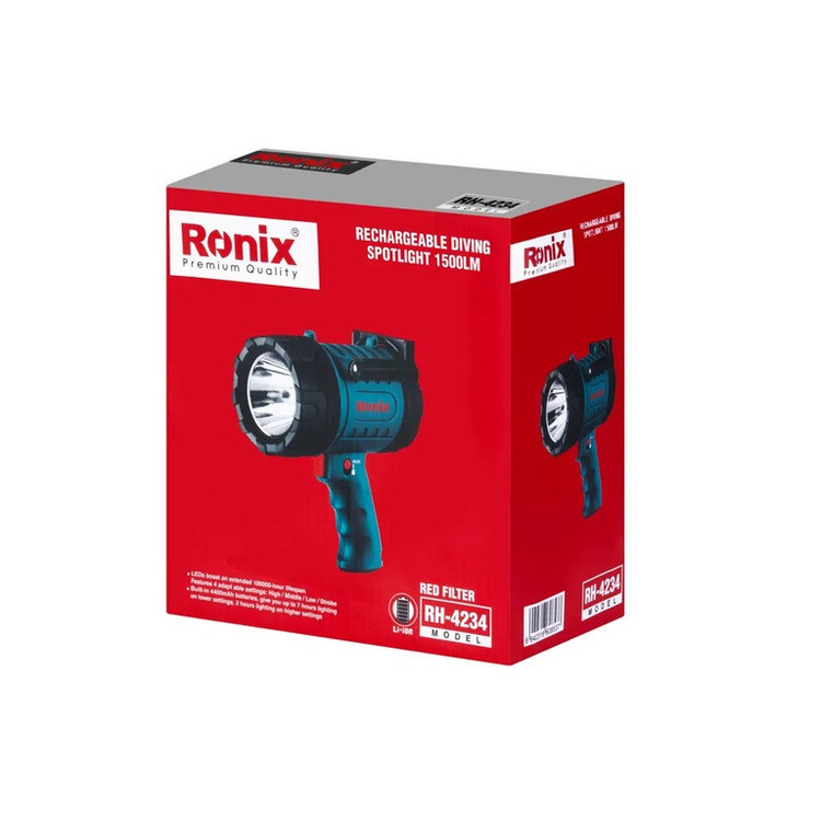 نورافکن دستی رونیکس مدل RH-4234 با نور مهتابی