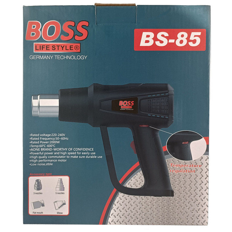 سشوار صنعتی باس مدل BS85 کد دیمردار