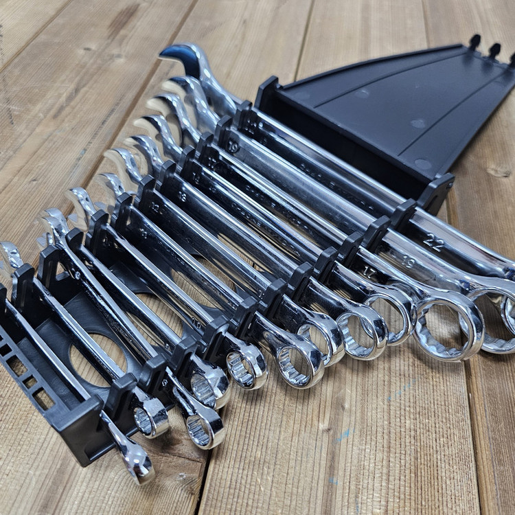 آچار یکسر تخت و یکسر رینگی باس مدل LIFESTYLE مجموعه 12 عددی