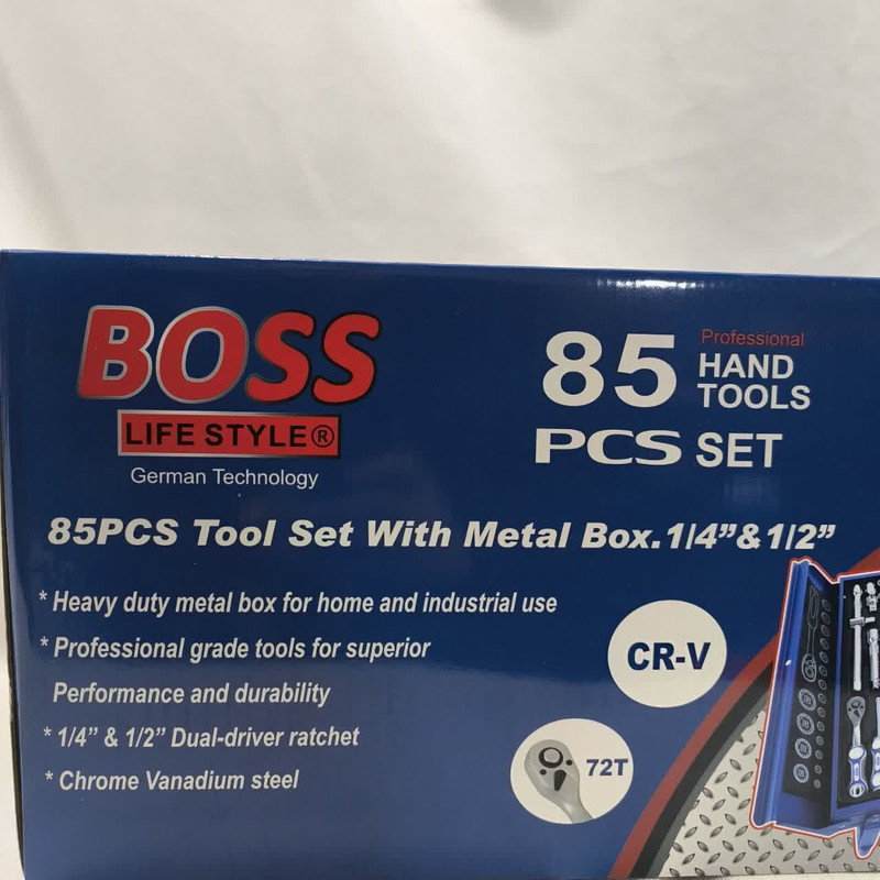 مجموعه 85 عددی ابزار باس مدل Box-85N