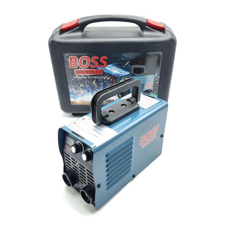 دستگاه جوش 350 آمپر باس مدل کیف دار کد ARC350-MINI مجموعه 5 عددی
