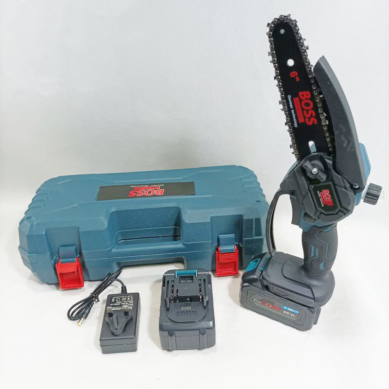 اره زنجیری شارژی باس مدل 15cm-dual-battery