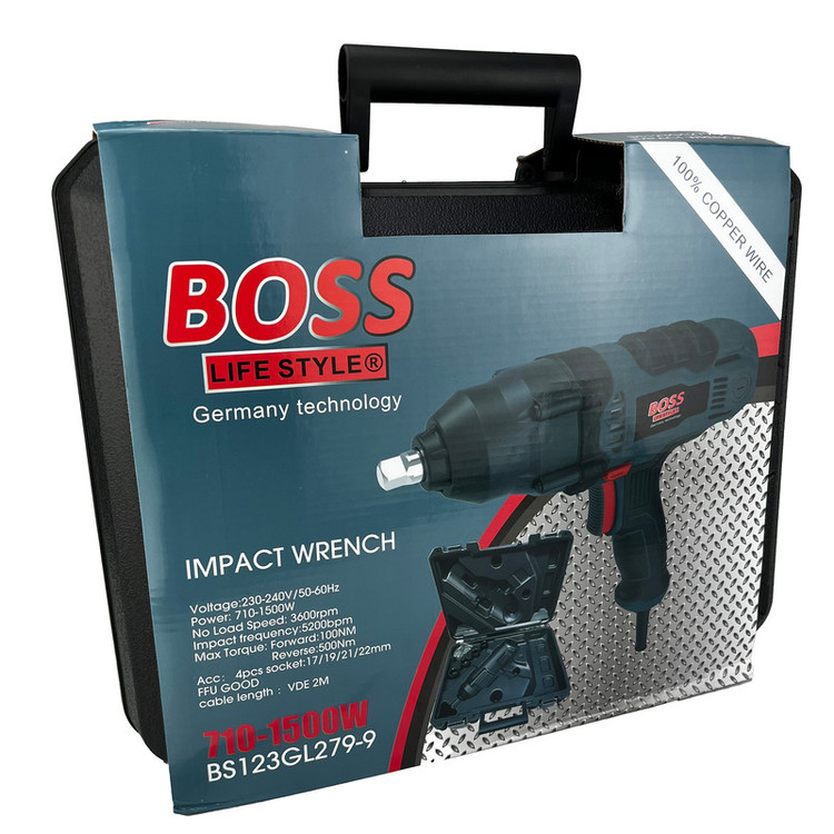 آچار بکس برقی باس مدل BS279-9