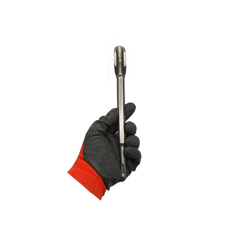 قلم و مته چهار شیار الماسه باس مدل BIT-DRILL-HAMMER مجموعه 17 عددی