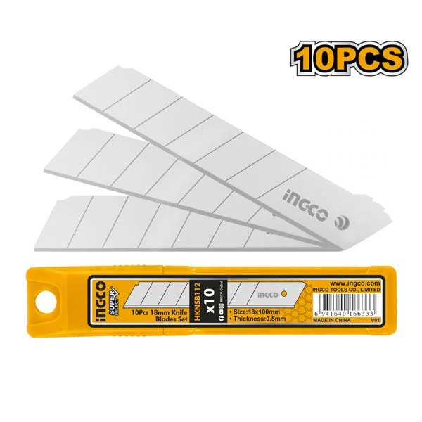 تیغ کاتر اینکو مدل HKNSB112 مجموعه 10 عددی