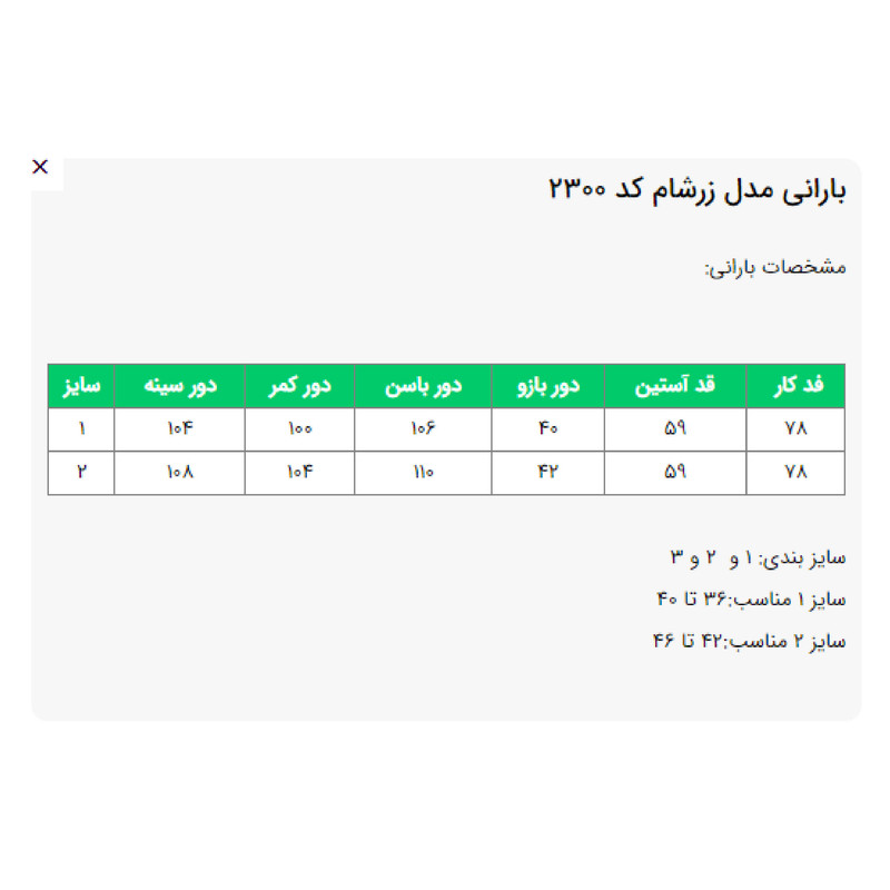 بارانی زنانه السانا مدل زرشام کد 230075