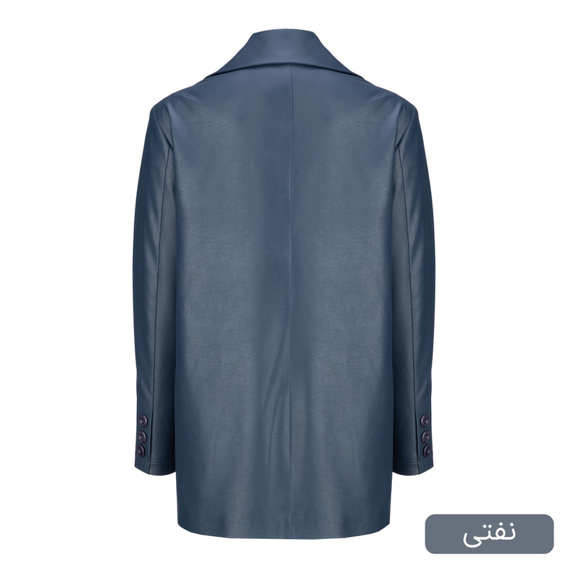 کت چرم زنانه السانا مدل بهسام کد 2384