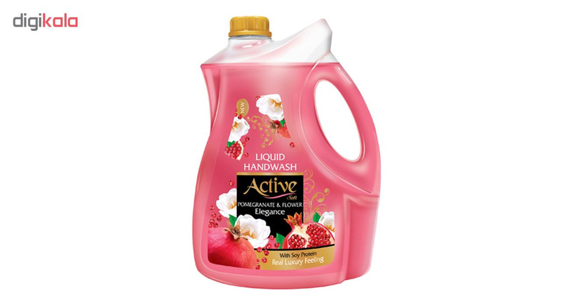 مایع دستشویی اکتیو مدل Pomegranate Flower وزن 3750 گرم