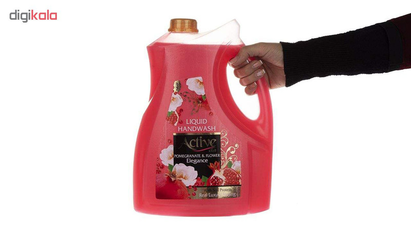 مایع دستشویی اکتیو مدل Pomegranate Flower وزن 3750 گرم