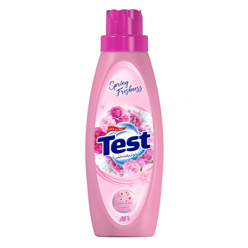 نرم کننده لباس تست مدل Spring Freshness حجم 1000 میلی لیتر مجموعه 2 عددی