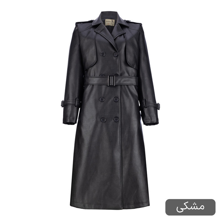 کت چرم زنانه السانا مدل شبرنگ کد 237301مدل 1