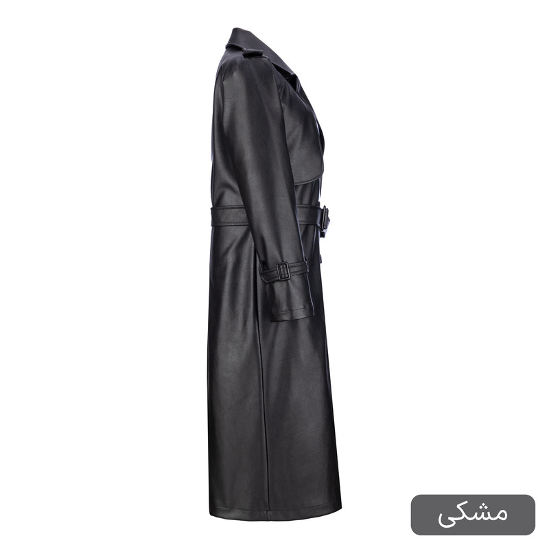 کت چرم زنانه السانا مدل شبرنگ کد 237301مدل 1