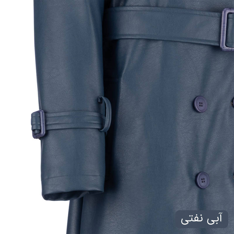کت چرم زنانه السانا مدل شبرنگ کد 237301مدل 1