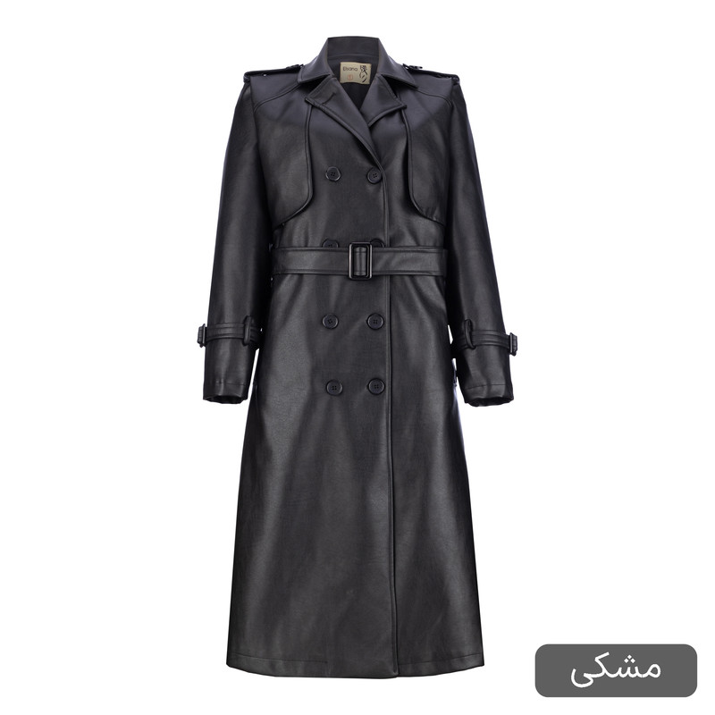 کت چرم زنانه السانا مدل شبرنگ کد 237301