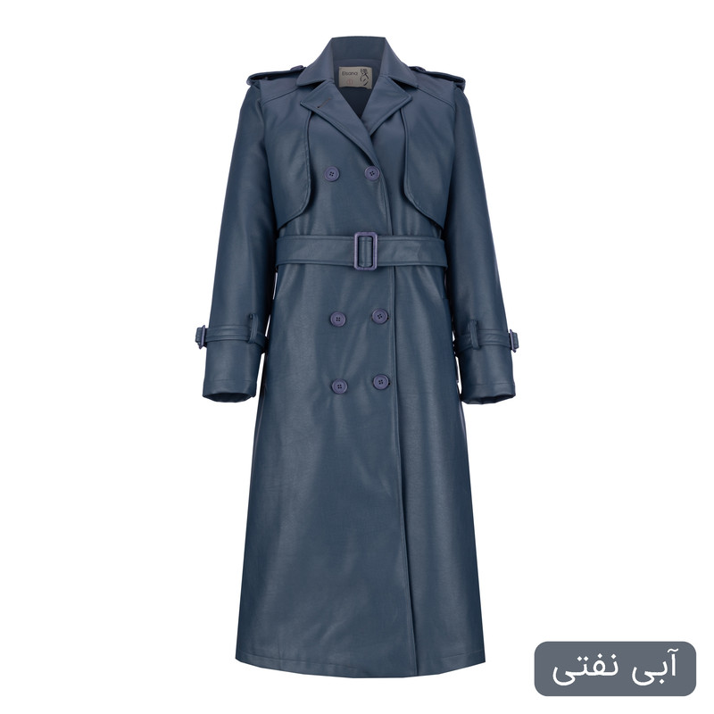 کت چرم زنانه السانا مدل شبرنگ کد 237301