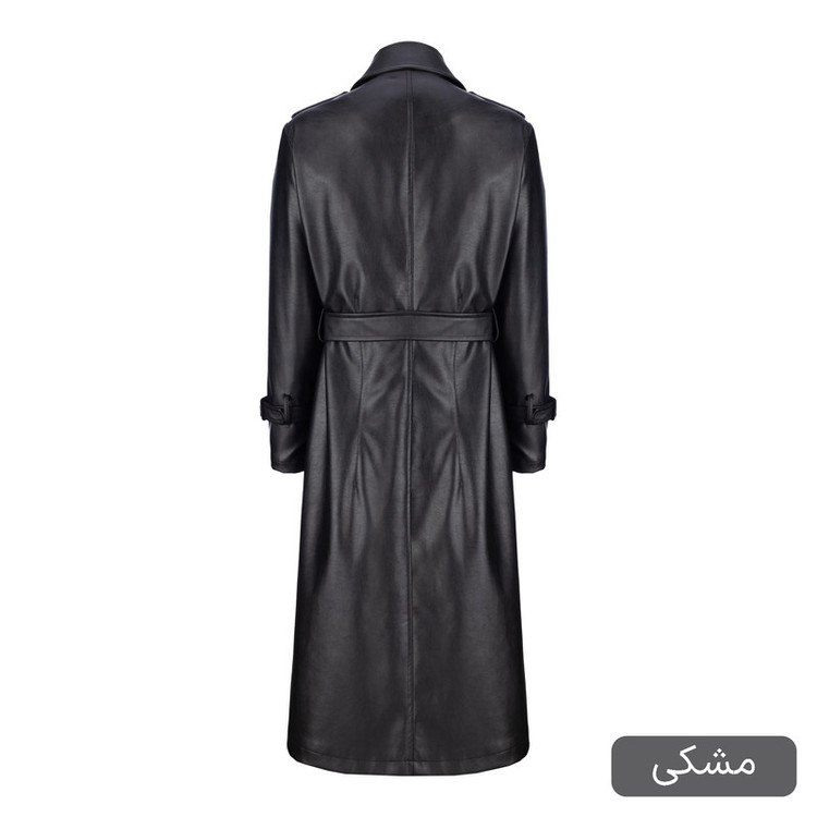 کت چرم زنانه السانا مدل شبرنگ کد 237301