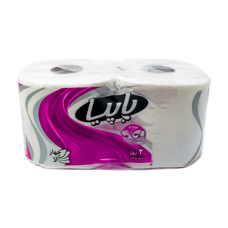 دستمال توالت پاپیا مدل PAPIA-24 بسته 24 عددی