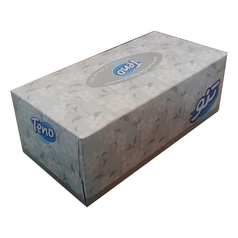 دستمال کاغذی 150 برگ تنو مدل میکس دولا کد 0048 مجموعه 48 عددی