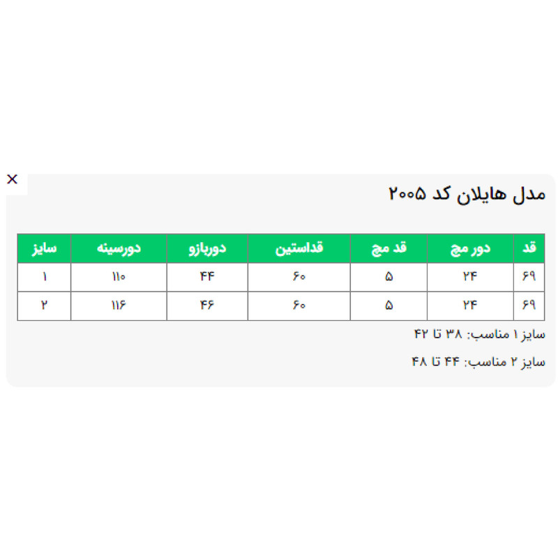 مانتو زنانه السانا مدل هایلان کد 200507مدل 1