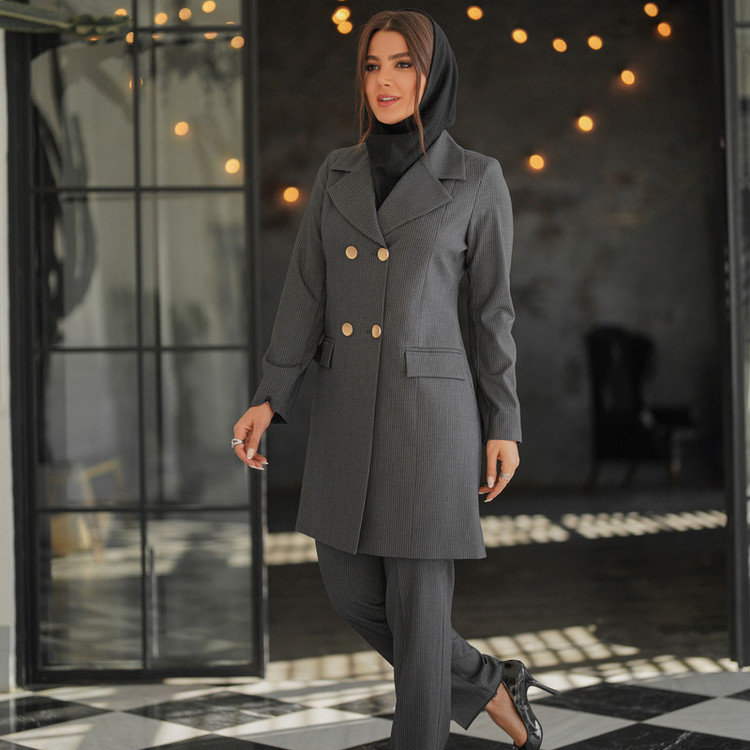 مانتو و شلوار زنانه السانا مدل رویسا کد 108902مدل 1
